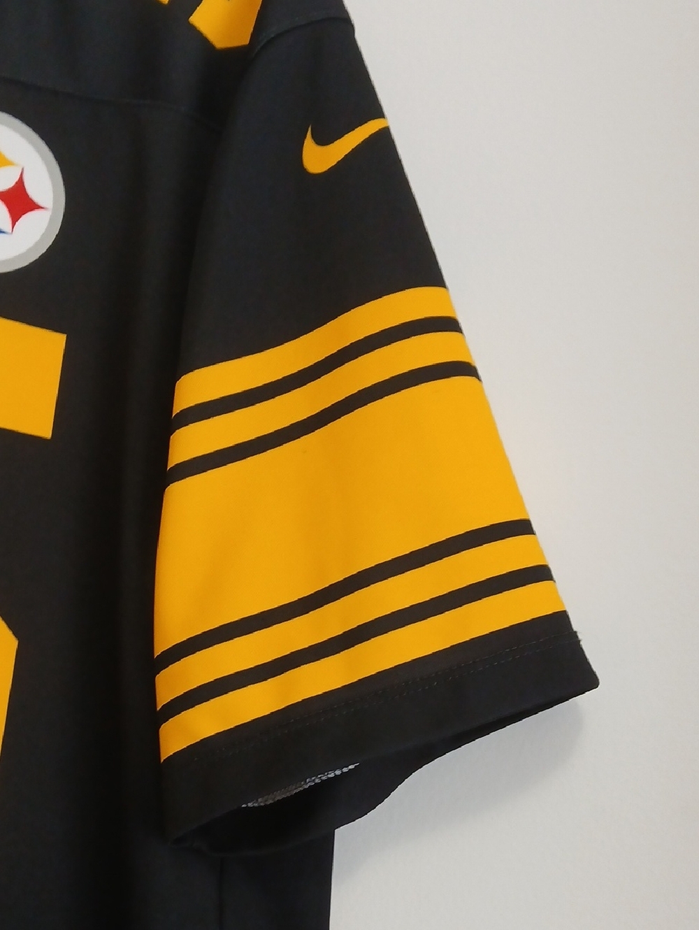 Pittsburgh Steelers Nike NFL Color Rush Dri Fit Shirt-Devin Bell Jr #55-Mens XL - Picture 5 of 9